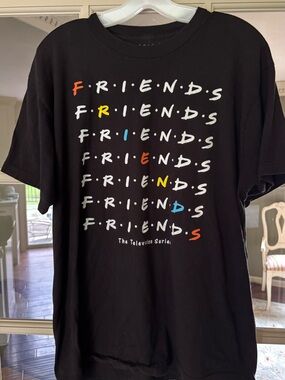 Friends, Friends, Friends, Trying To Be Funny TV Show T-Shirt Size XL Licensed
